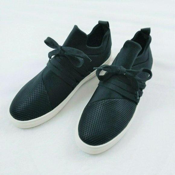 Steve Madden Lancer Lace Up Sneakers Trainers - Picture 2 of 8